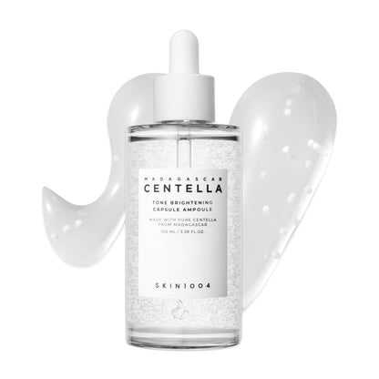 SKIN1004 Tone Balancing Capsule Ampoule, Niacinamide & Centella Serum for Face, Korean Hydrating Facial Serum for Unevne Skin Tone