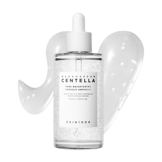 SKIN1004 Tone Balancing Capsule Ampoule, Niacinamide & Centella Serum for Face, Korean Hydrating Facial Serum for Unevne Skin Tone