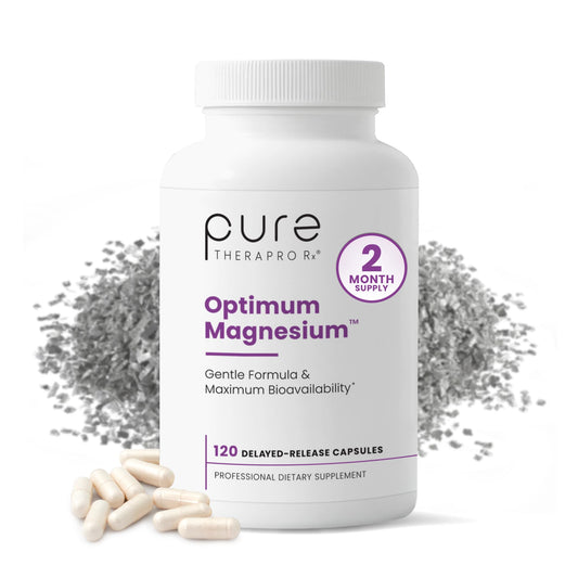 Pure TheraPro Rx Optimum Magnesium Lysinate Glycinate & Di-Magnesium Malate, Made in USA | 2 Month Supply | Chelated for Maximum Absorption, Supports Bone Health & Energy, Non-GMO Pure Therapro RxBuy Supplements Australia