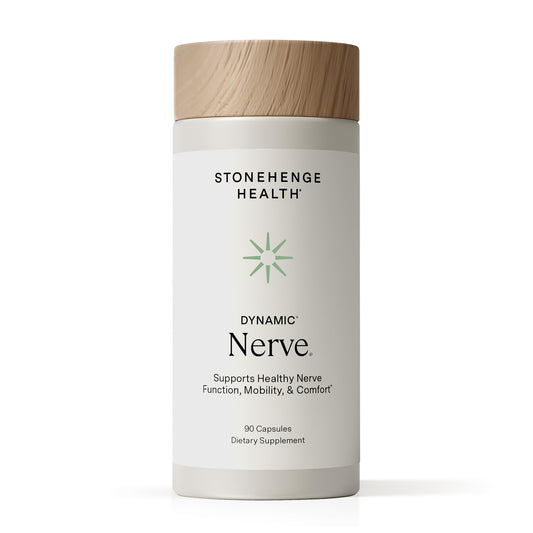 Stonehenge Health Dynamic Nerve Supplement - Supports Nerve Function in Fingers, Toes, Hands, and Feet with Alpha Lipoic Acid ALA, Benfotiamine
