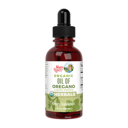MaryRuth Organics Oregano Oil Drops | 6 Month Supply | USDA Organic Oil of Oregano Liquid | Herbal Blend for Immune Support | Digestive Health | Overall Health