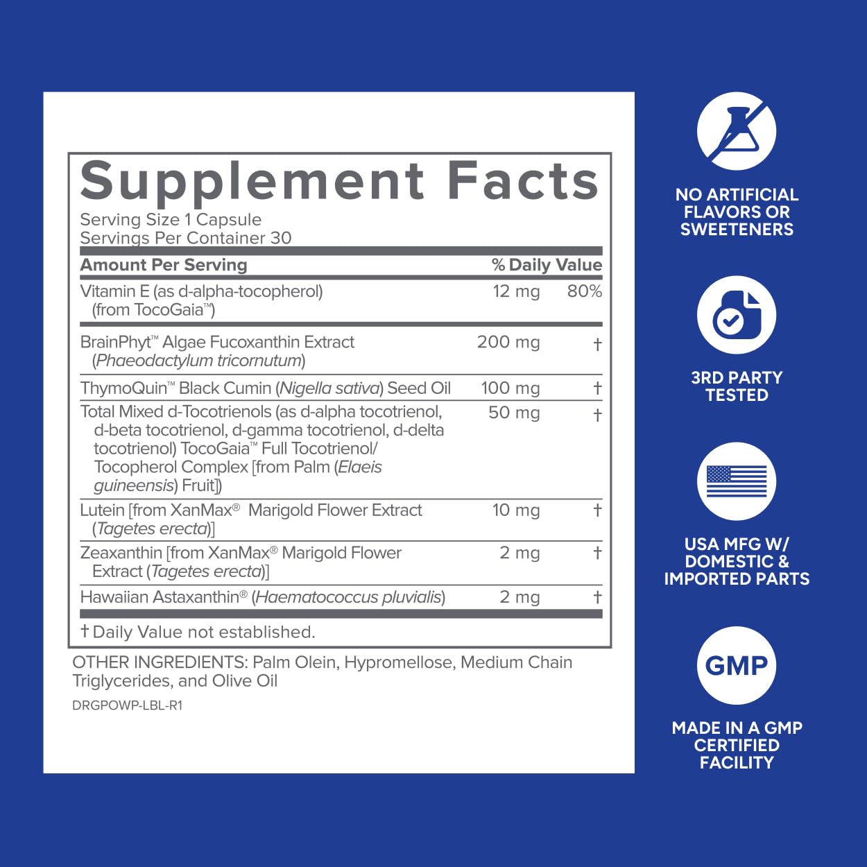 Gundry MD Power Phenols Brain Health Supplement for Cognition, Focus, Motivation, Productivity, and Energy - (30 Servings) Gundry MDBuy Supplements Australia