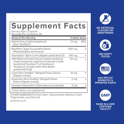 Gundry MD Power Phenols Brain Health Supplement for Cognition, Focus, Motivation, Productivity, and Energy - (30 Servings) Gundry MDBuy Supplements Australia
