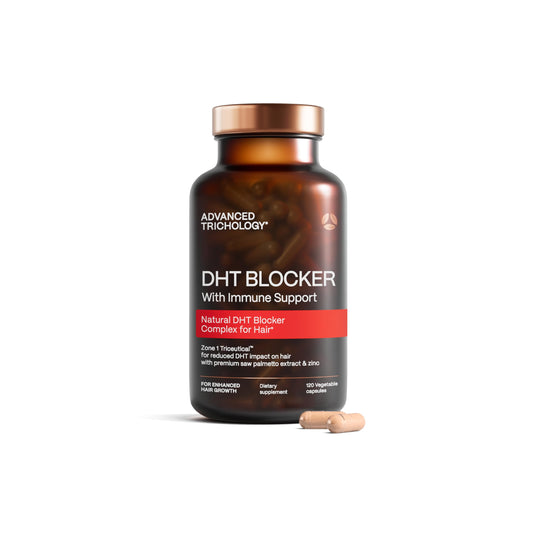 DHT Blocker - Hair Growth Supplement for Genetic Thinning for Men and Women | Approved* by American Hair Loss Association | Guaranteed, Backed by 20 Years