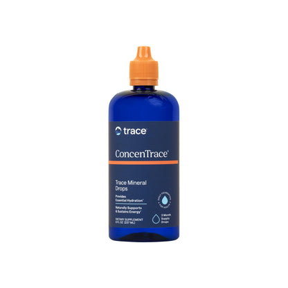 Trace Minerals ConcenTrace Trace Mineral Drops | Supports Energy, Digestion, Bone Health & Hydration, 70+ Ionic Trace Minerals w/Magnesium