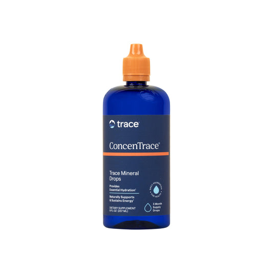 Trace Minerals ConcenTrace Trace Mineral Drops | Supports Energy, Digestion, Bone Health & Hydration, 70+ Ionic Trace Minerals w/Magnesium