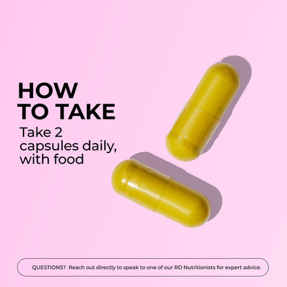 HUM Best of Berberine Supplement 1200mg, Pure Potency for Metabolic Wellness, Gut Health, Pure Berberine Supplements Enhanced with BioPerine for Maximum Absorption, 60 Capsules HUMBuy Supplements Australia