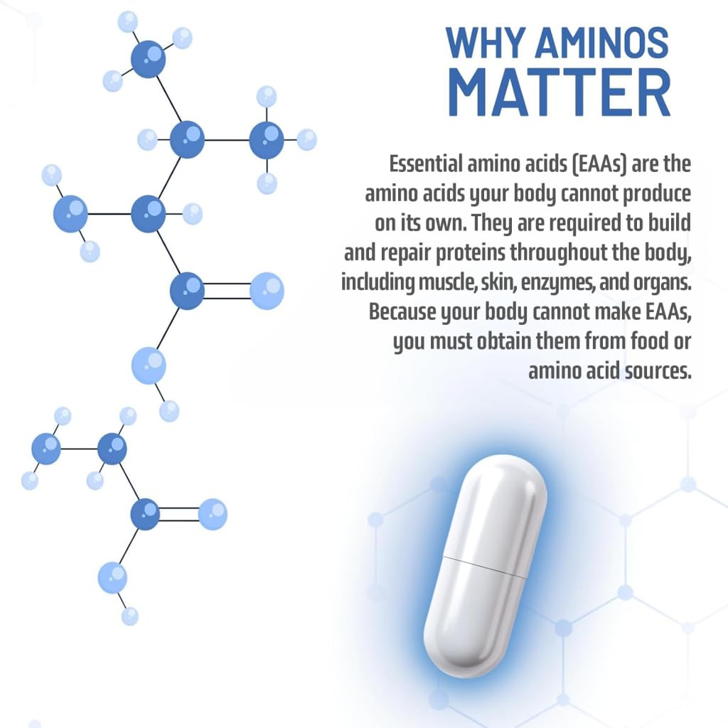 NAUTILUS Muscle Code Essential Amino Acid Capsules – Muscle Synthesis & Repair & Strength – Unflavored – 30 Servings – Clinically Studied – 0g Sugar, Keto, Vegan, Gluten Free, Dairy Free NAUTILUSBuy Supplements Australia