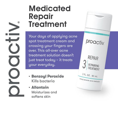 Proactiv Repair Acne Treatment Benzoyl Peroxide Spot Treatment and Repairing Serum Clear, 3 Fl Oz
