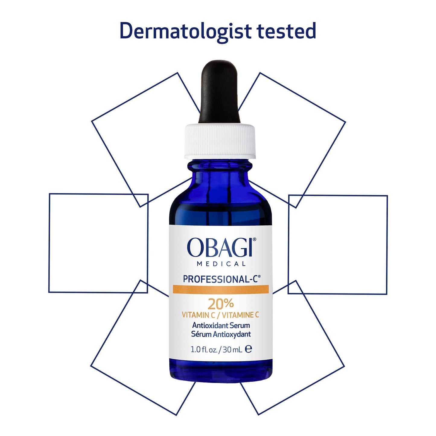 Obagi Medical Professional-C 20% Vitamin C Serum - Helps Brighten Skin Tone and Minimize the Appearance of Fine Lines & Wrinkles - 1 oz