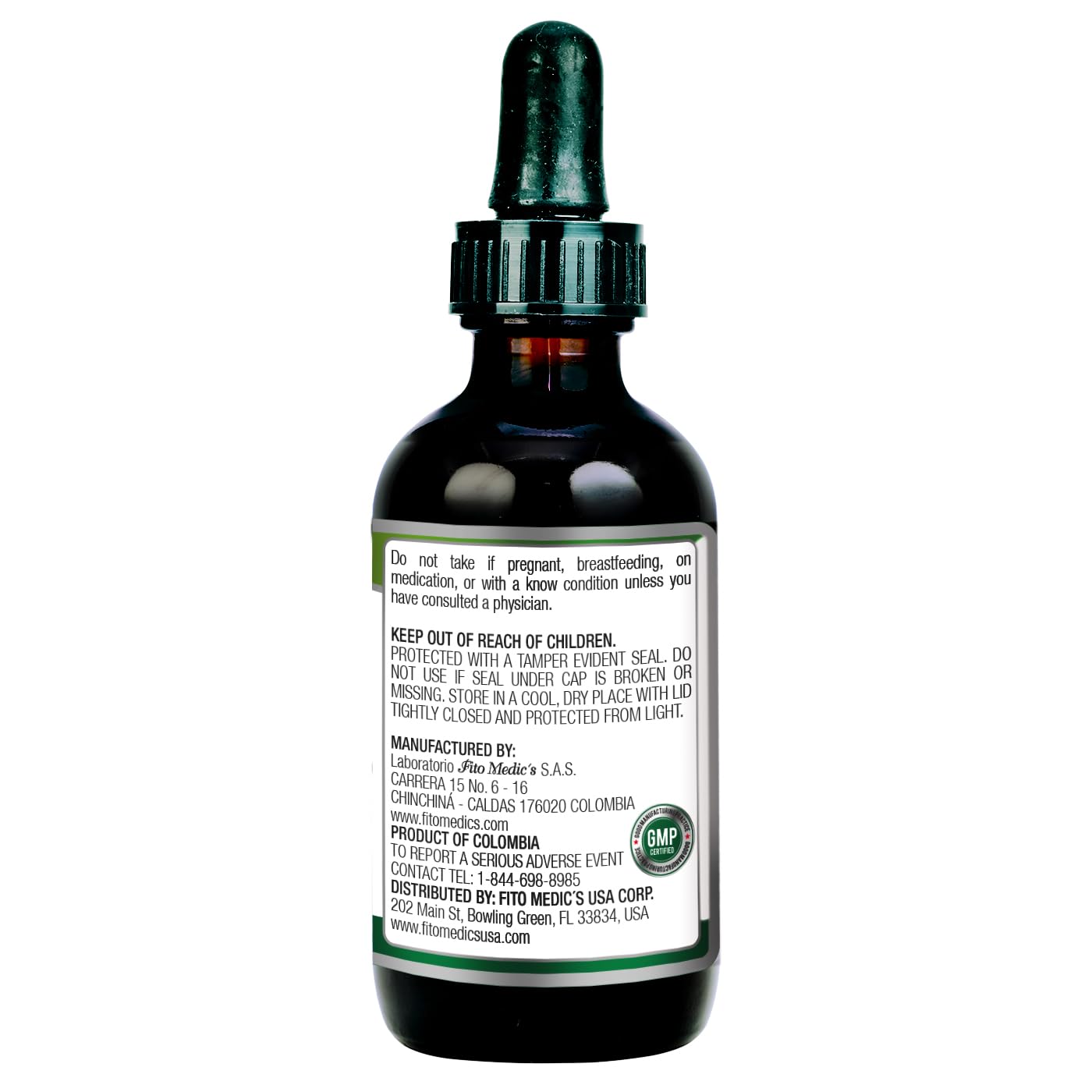 FITO MEDIC'S Lab | Liquid Chlorophyll | Chlorophyll Liquid Drops | 50 mg 200:1 Ratio Extract per Serving.