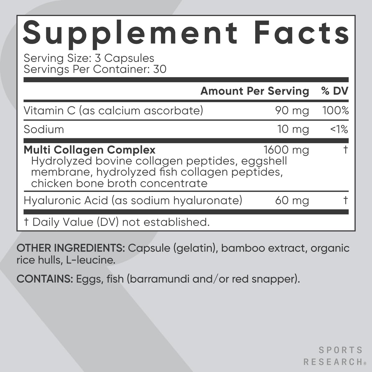 Sports Research® Healthy Hair Essentials - Biotin 10,000mcg with Organic Coconut Oil Vitamin B7 for Healthy Skin and Hair Support + Multi Collagen Pills Peptides with Hyaluronic Acid & Vitamin C Sports Research buy supplements Au