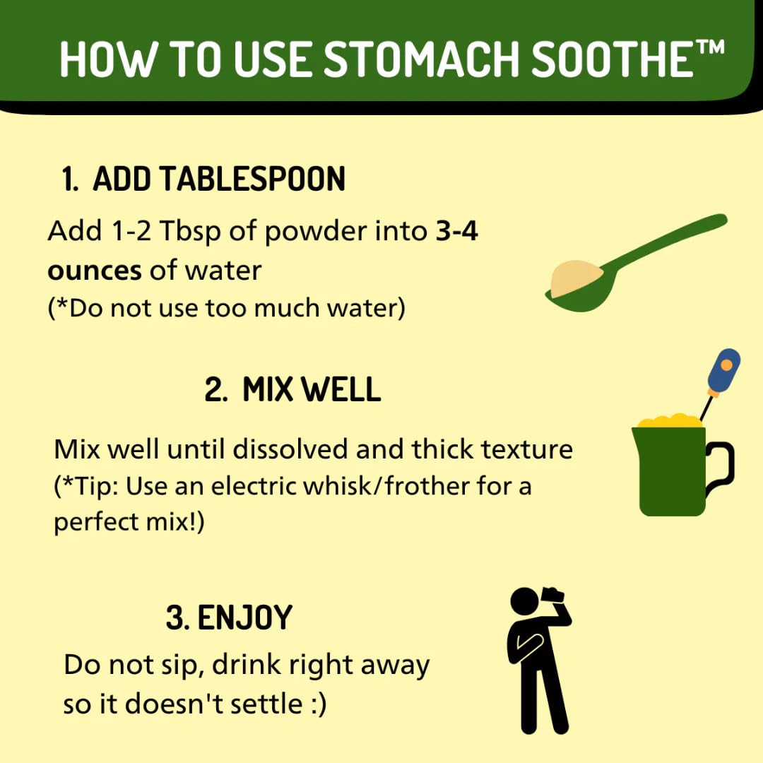 Stomach Soothe Soothe Naturals Acid Reflux Powder - L Glutamine for Gut Health, Acid Reflux Medicine, Leaky Gut Repair, Gut Lining Repair, Alginate for Acid Reflux (30 Servings) Stomach Soothe buy supplements Au