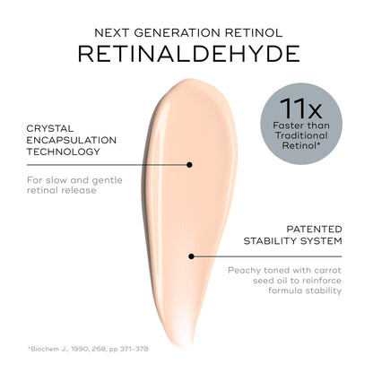 Medik8 Crystal Retinal 3 - Firming, Advanced Skin Retinaldehyde Face Serum - Night Serum with Hyaluronic Acid and Vitamin E - Gluten Free - 1 oz
