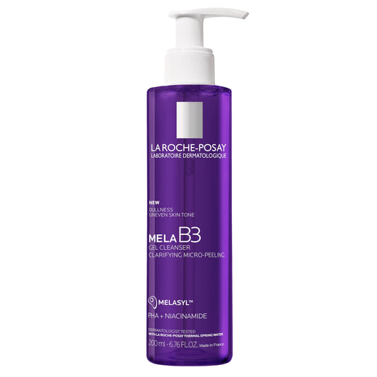 La Roche-Posay Mela B3 Gel Cleanser, Formulated With Melasyl + Niacinamide + PHA, Anti Aging Face Wash For Discoloration