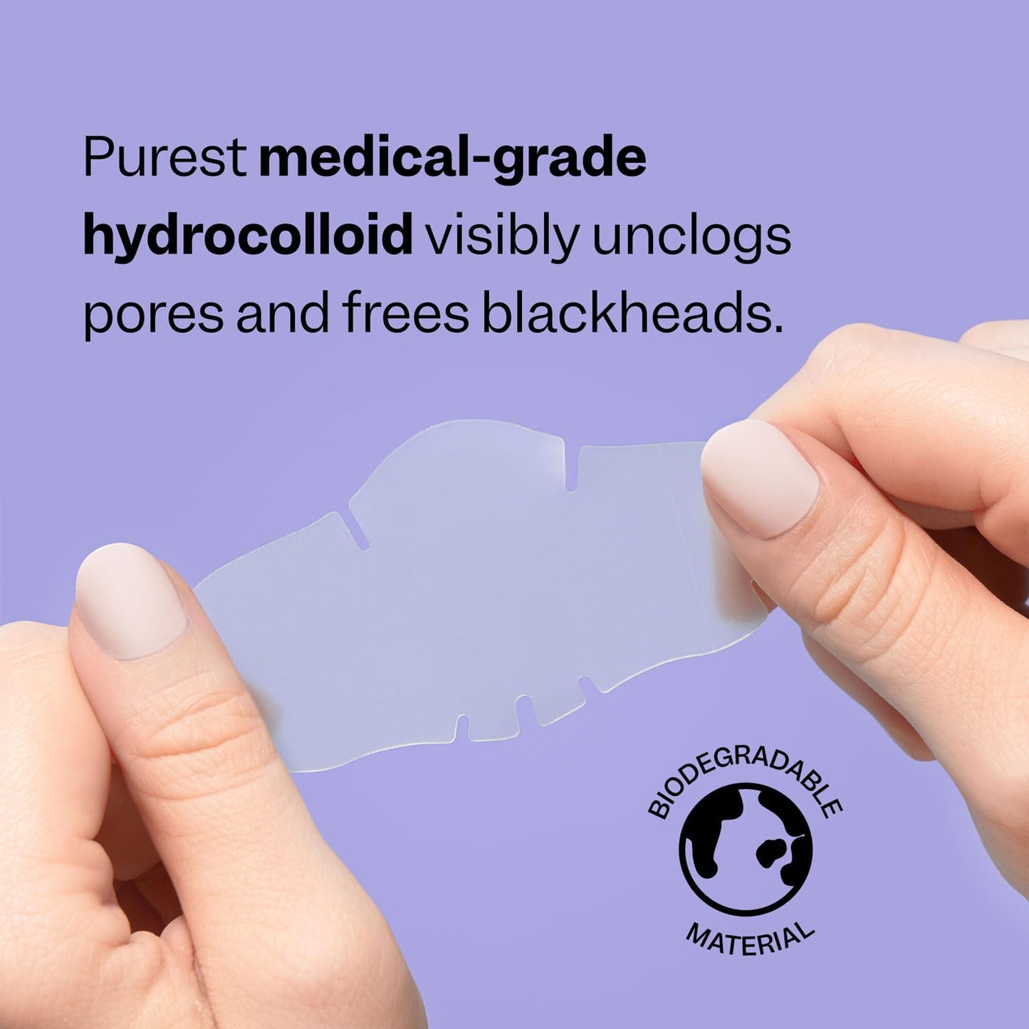 Peach Slices - Nose Pore Patches (7 ct) - Overnight Blackhead Remover - Pore Strips - Absorbs Gunk - Thin, Flexible & Painless - Hydrocolloid Patches