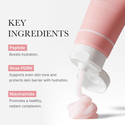 medicube PDRN Pink Hyaluronic Moisturizing Cream | Blemish Recovery, Relief & Hydrating Care | Restores Skin Elasticity & Glow