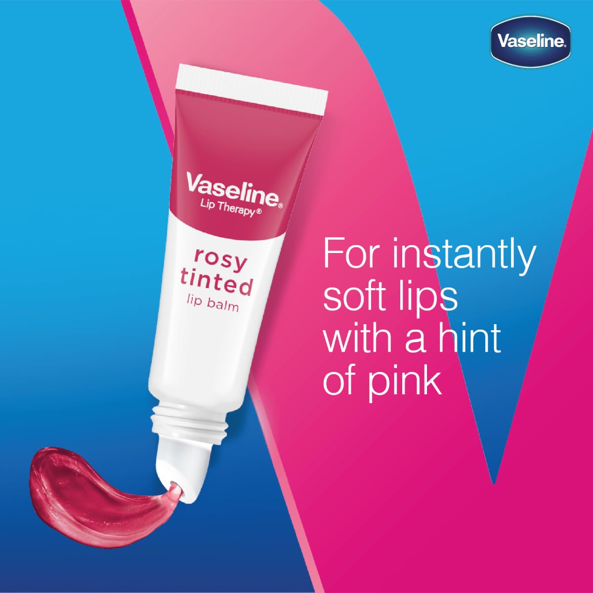 Vaseline Lip Therapy Rosy Lips Moisturizing Lip Balm - Twin Pack (2-Pack) VaselineBuy Supplements Australia