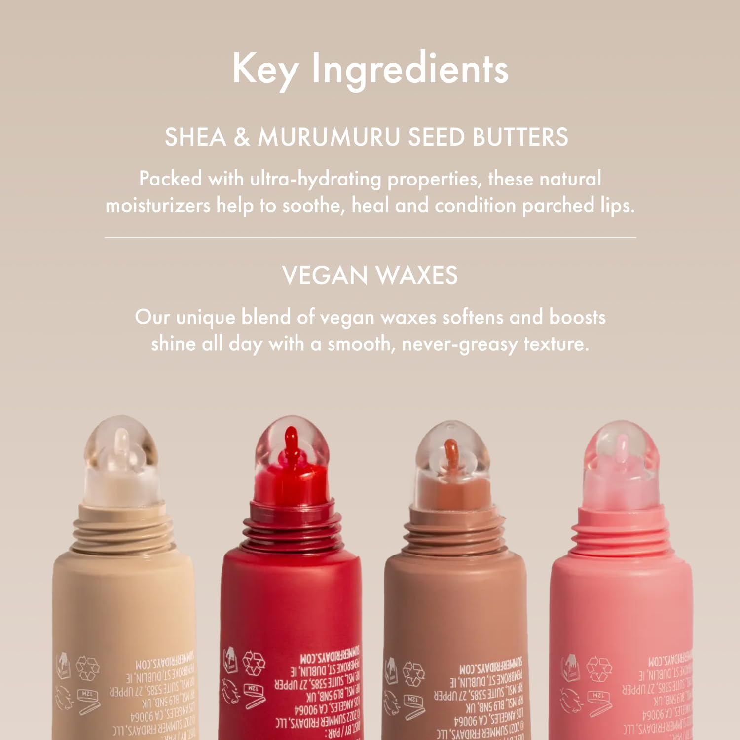 Summer Fridays Lip Butter Balm - Conditioning Lip Mask and Lip Balm for Instant Moisture, Shine and Hydration - Sheer-Tinted, Soothing Lip Care - Vanilla (.5 Oz) Summer FridaysBuy Supplements Australia