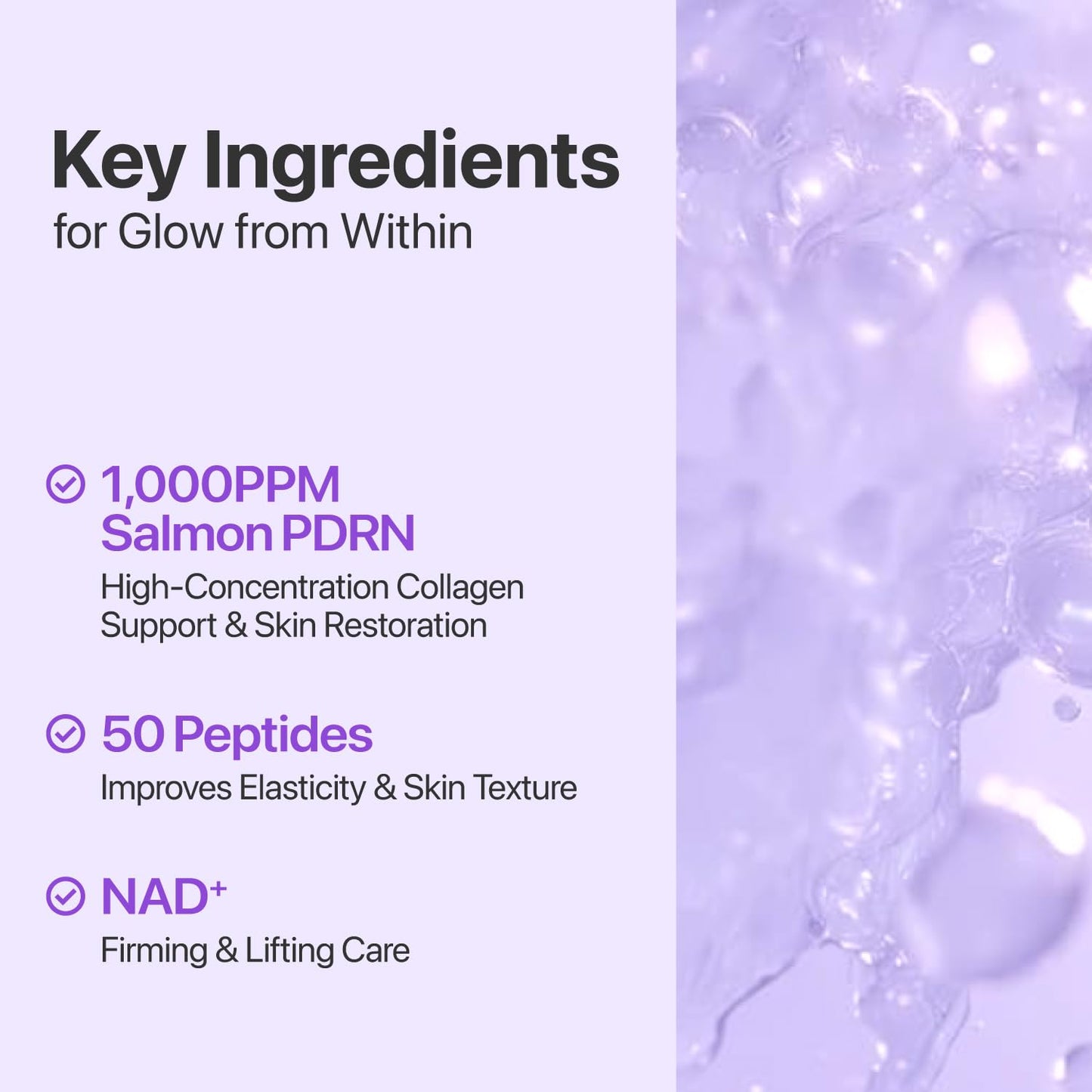 numbuzin No.9 NAD+ Salmon PDRN Glow Boosting Toner, Hydrating & Firming Toner for Wrinkles, Fine Lines & Dull Skin