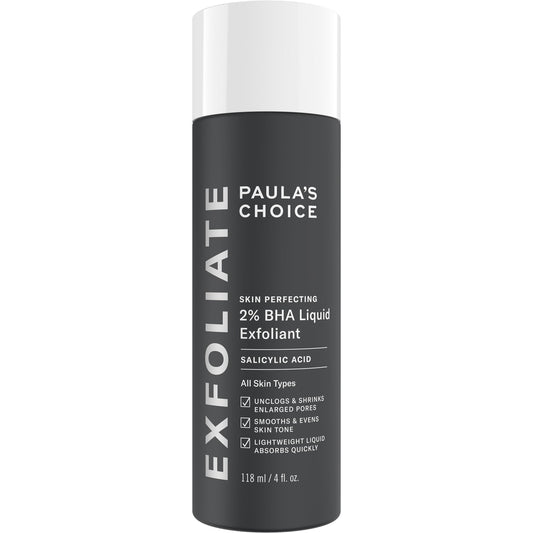 Paulas Choice--SKIN PERFECTING 2% BHA Liquid Salicylic Acid Exfoliant--Facial Exfoliant for Blackheads, Enlarged Pores, Wrinkles & Fine Lines, 4 oz Bottle Paula's ChoiceBuy Supplements Australia