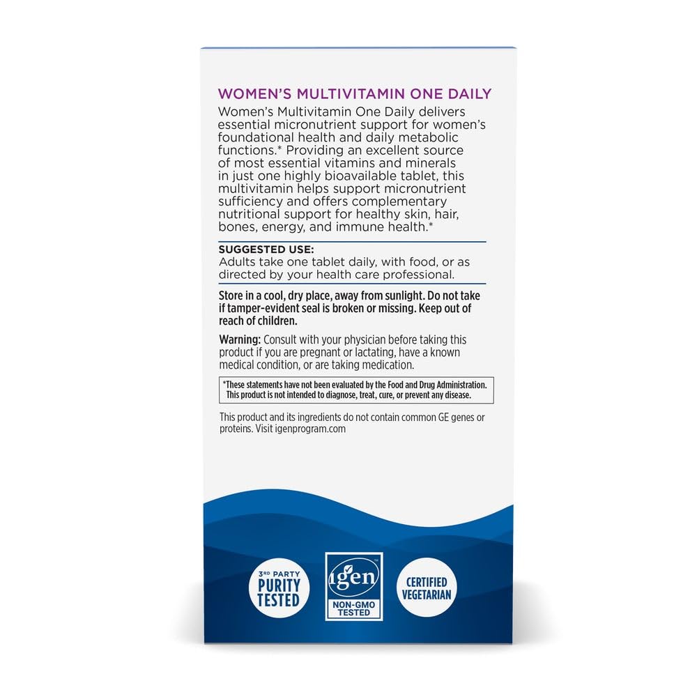 Nordic Naturals Women’s Multivitamin One Daily - Skin, Hair, Energy, & Bone Support - Immunity Supplement - 20 Essential Nutrients - 30 Tablets - 30 Servings Nordic NaturalsBuy Supplements Australia