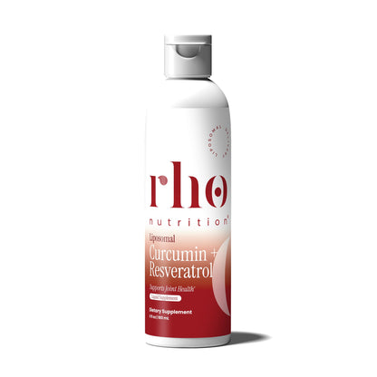 Rho Nutrition Liposomal Curcumin + Resveratrol (1 Pack) – Ultra High Absorption Liquid Curcumin Supplement – Promotes Joint Comfort, Mobility, Cellular Health and Overall Well-Being Rho NutritionBuy Supplements Australia
