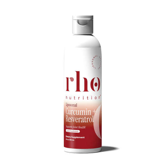 Rho Nutrition Liposomal Curcumin + Resveratrol (1 Pack) – Ultra High Absorption Liquid Curcumin Supplement – Promotes Joint Comfort, Mobility, Cellular Health and Overall Well-Being Rho NutritionBuy Supplements Australia