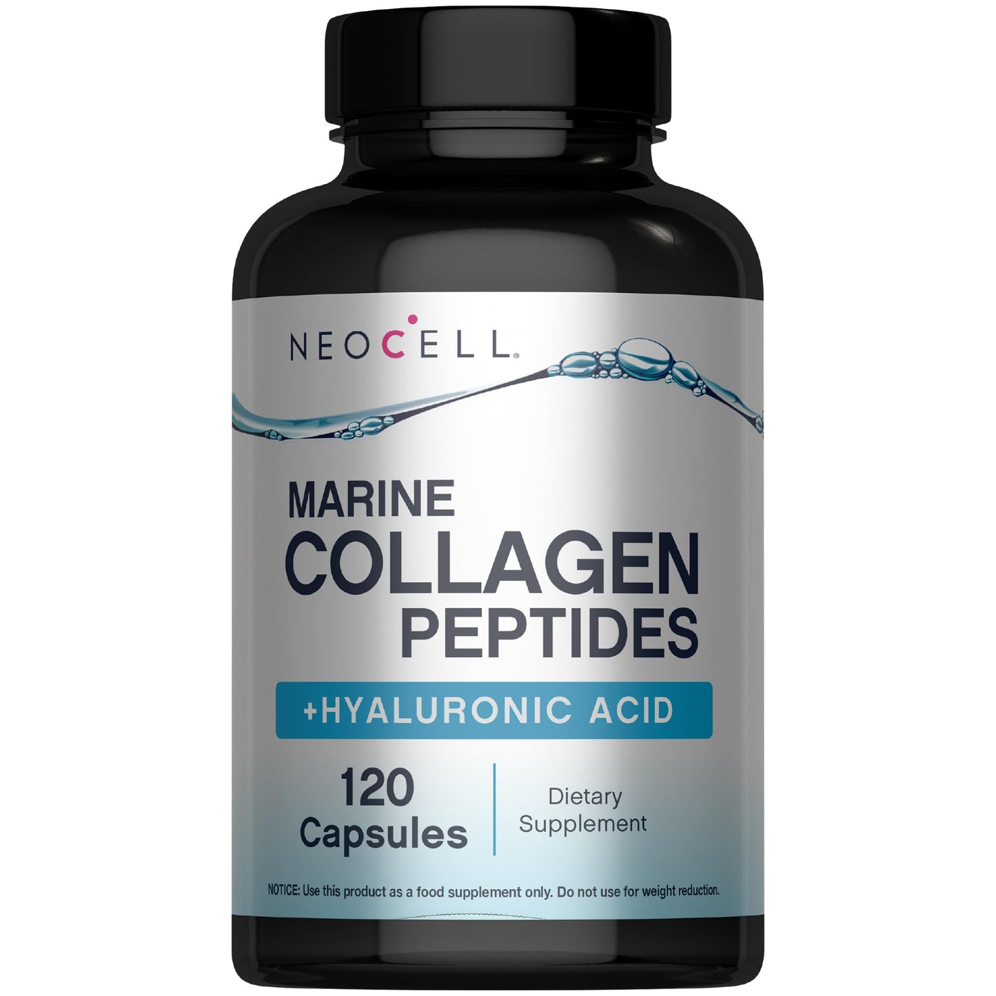 NeoCell Marine Collagen Peptides Capsules | 120 Pills | with Hyaluronic Acid | Plus Vitamin C | for Women and Men NeoCell buy supplements Au