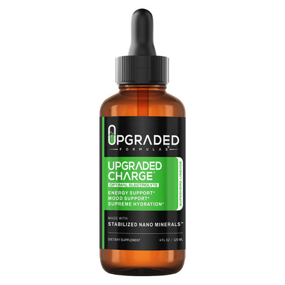 Upgraded Formulas Upgraded Charge Optimal Electrolyte Blend with Liquid Nano Minerals Dietary Supplement, 4 Fluid Ounces Upgraded FormulasBuy Supplements Australia