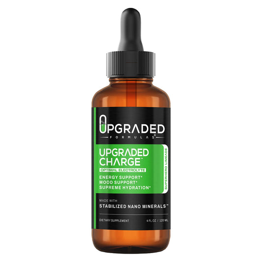 Upgraded Formulas Upgraded Charge Optimal Electrolyte Blend with Liquid Nano Minerals Dietary Supplement, 4 Fluid Ounces Upgraded FormulasBuy Supplements Australia