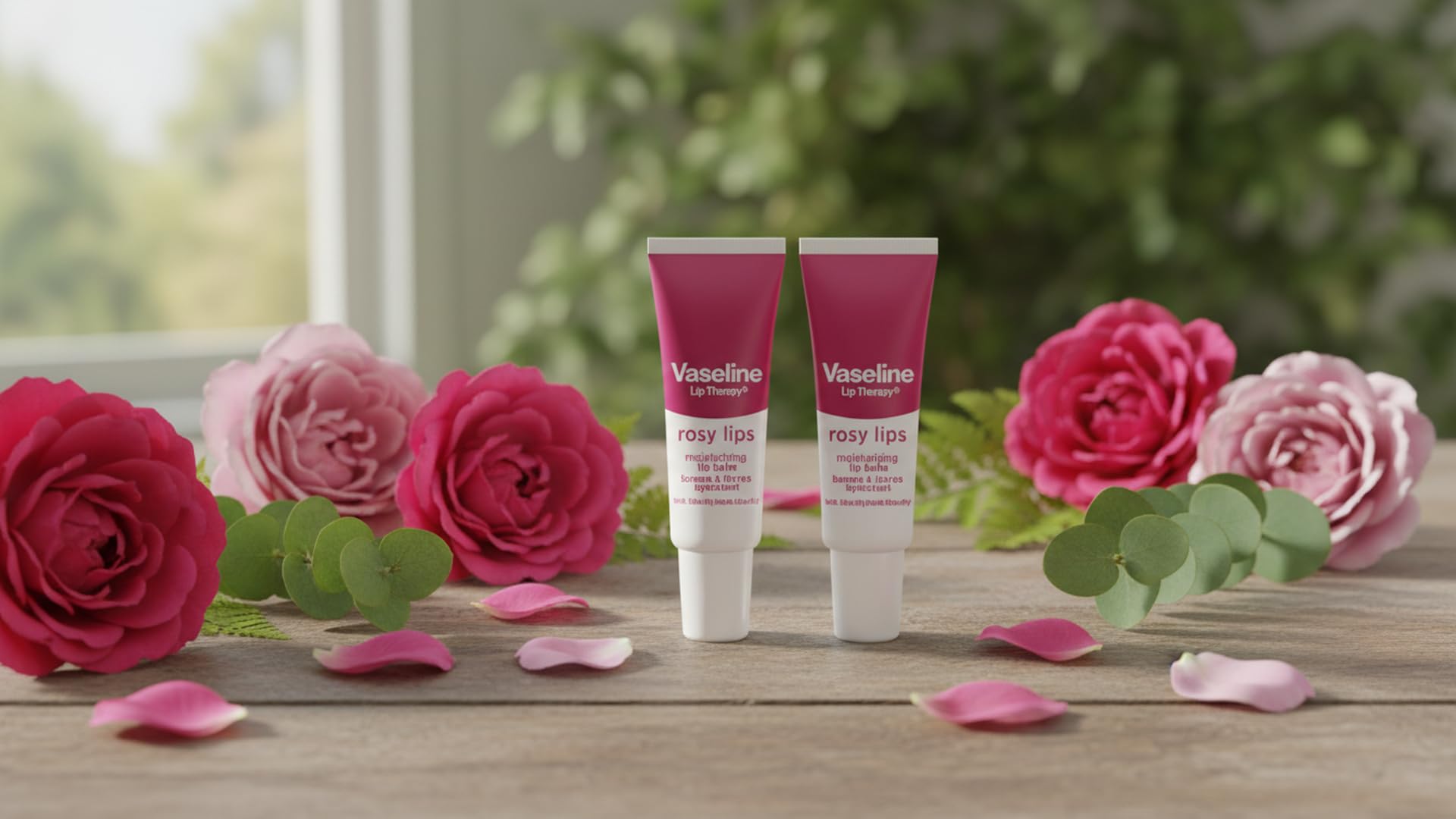 Vaseline Lip Therapy Rosy Lips Moisturizing Lip Balm - Twin Pack (2-Pack) VaselineBuy Supplements Australia