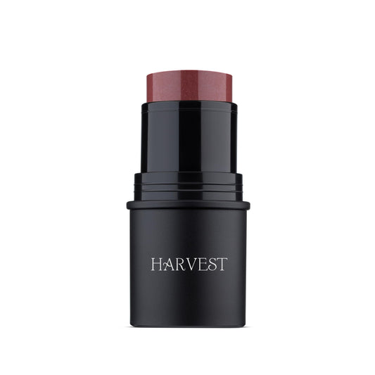Harvest Natural Beauty Quick-Stick Organic Cheek Tint — Organic Cream Blush Stick | Non-Toxic, Vegan & Cruelty-Free Makeup | Smooth, Hydrating & Buildable Color for All Skin Types (Merlot)