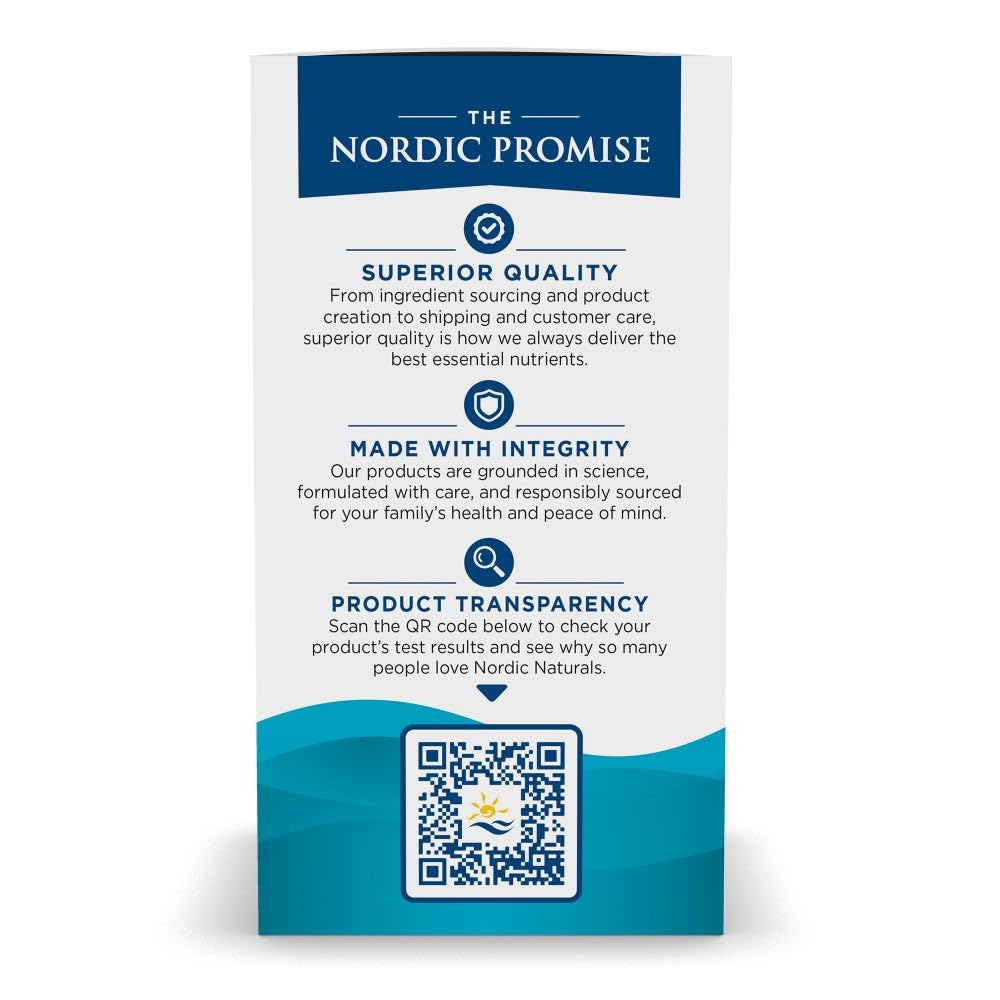 Nordic Naturals Ultimate Omega, Lemon Flavor - 90 Soft Gels - 1280 mg Omega-3 - High-Potency Omega-3 Fish Oil Supplement with EPA & DHA