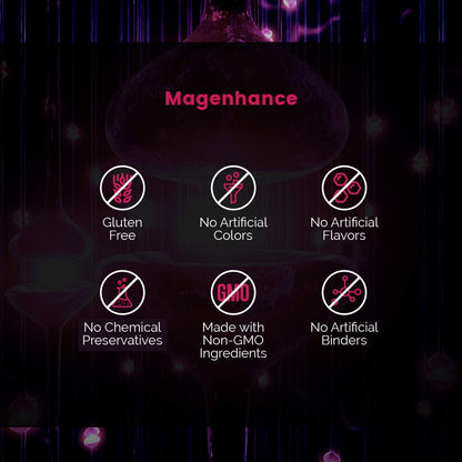 Intelligent Labs MagEnhance Magtein Magnesium Complex Supplement L-Threonate with Magnesium Glycinate and Taurate, 90 Capsules Intelligent Labs buy supplements Au