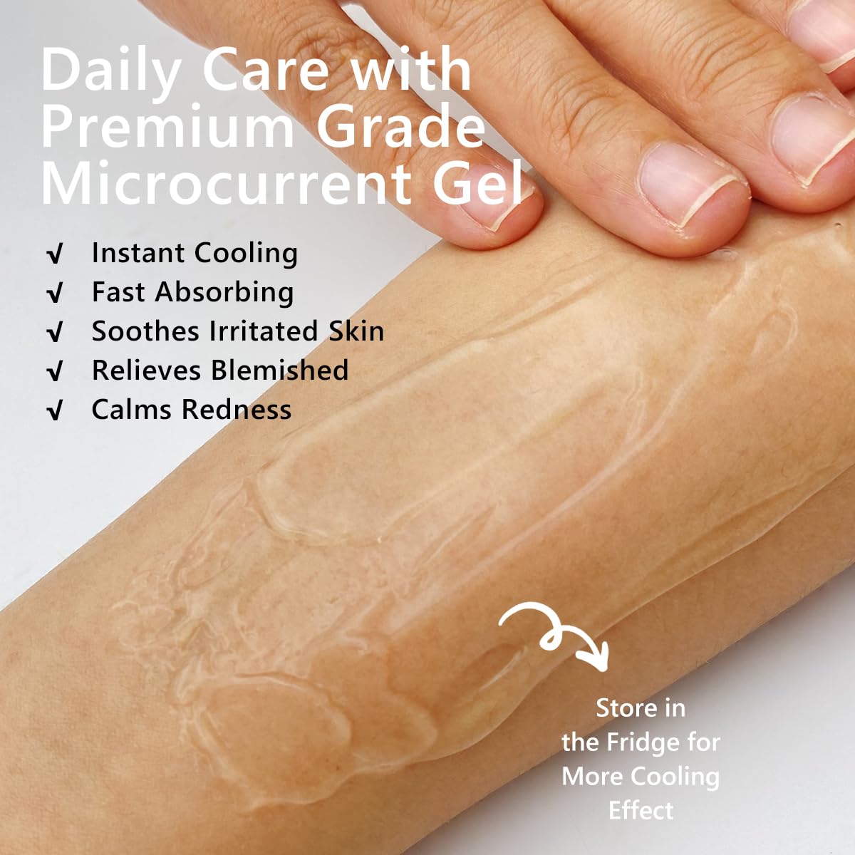 Oeneis Hydrating Microcurrent Conductive Gel, Fragrance-Free, Paraben-Free, Gel Primer with Hyaluronic Acid, Non-irritating
