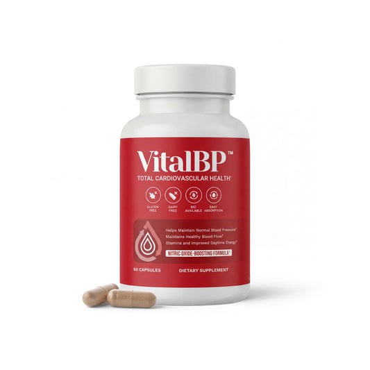 Vital BP - Support for Normal Blood Pressure - Supports Blood Flow & Arteries - with CoQ10, L-Citrulline, and K2 & D3-60 Capsules VitalBPBuy Supplements Australia
