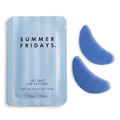 Summer Fridays Jet Lag Under Eye Patches - Hydrating & Depuffing Hydrogel Eye Masks with Caffeine & Peptides to Soothe & Refresh the Undereye Area (6 Pairs) Summer FridaysBuy Supplements Australia