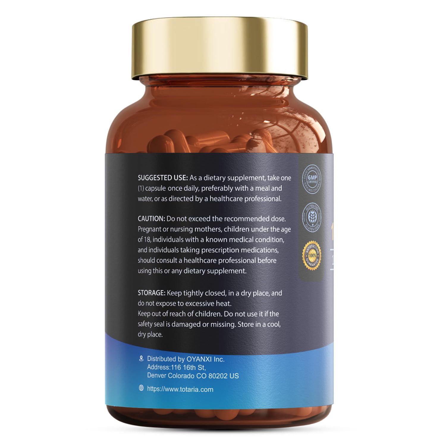 Totaria Magnesium Complex 700mg 12 in 1 Magnesium Supplement with Glycinate Citrate Malate Oxide Taurate Aspartate Orotate Magnesium Relaxation,Muscle,Heart Support, Vegan 120 Capsules TotariaBuy Supplements Australia