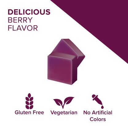 Qunol Beets Chews for Blood Pressure Support, 3 in 1 Beets + CoQ10 + Grape Seed Extract,
