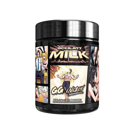 Gamer Supps GG Energy - Schlatt Milk by jschlatt (100 Servings) - Keto Friendly Gaming Energy and Nootropic Blend, Sugar Free + Organic Caffeine + Vitamins + Immune Support, Powder Drink Gamer SuppsBuy Supplements Australia