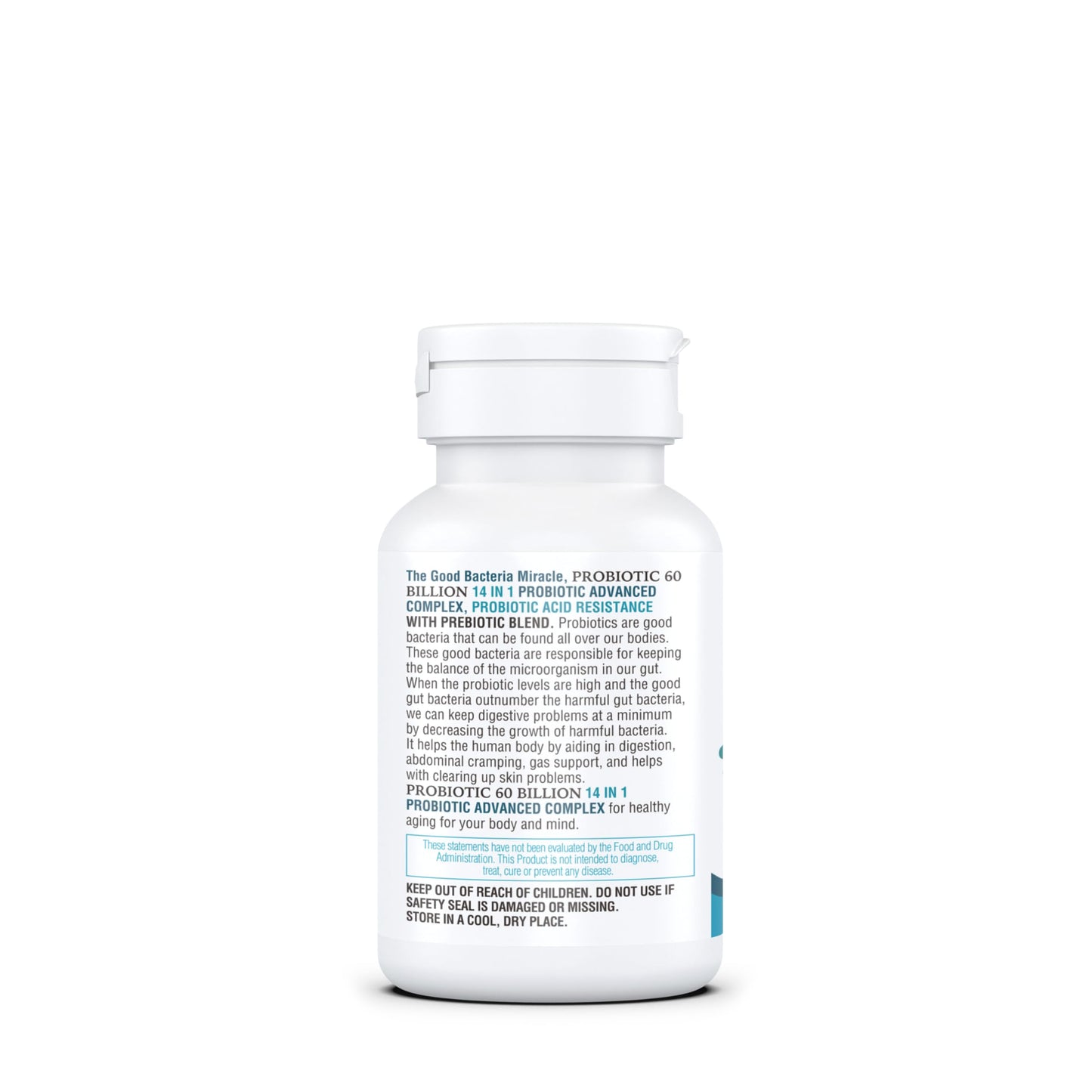 KAPPA NUTRITION Probiotic 60 Billion CFU 14 in 1 Formula with Prebiotics & Acidophilus for Women, Men & Adults, Shelf Stable, Acid Resistant, Natural Supplement 60 Capsules. KAPPA NUTRITIONBuy Supplements Australia