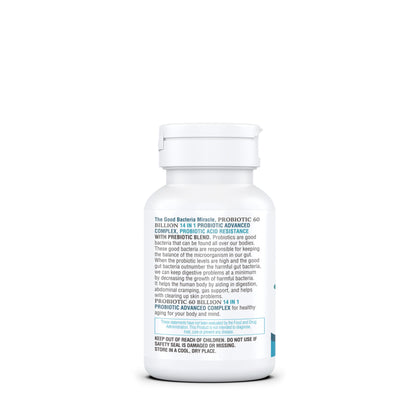 KAPPA NUTRITION Probiotic 60 Billion CFU 14 in 1 Formula with Prebiotics & Acidophilus for Women, Men & Adults, Shelf Stable, Acid Resistant, Natural Supplement 60 Capsules. KAPPA NUTRITIONBuy Supplements Australia