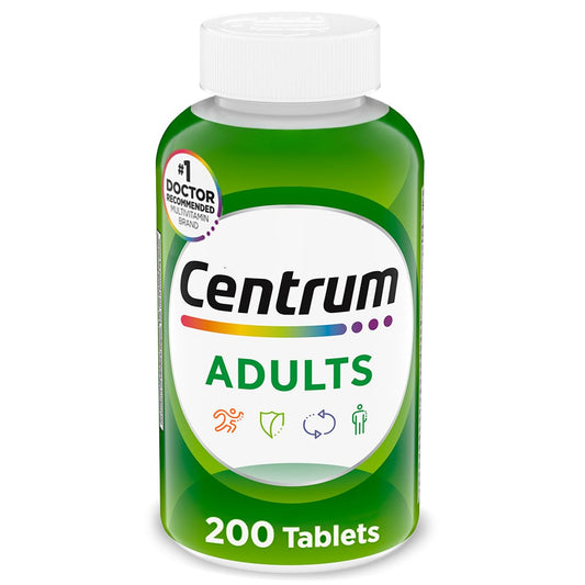 Centrum Adult Multivitamin/Multimineral Supplement with Antioxidants, Zinc, Vitamin D3 and B Vitamins, Gluten Free