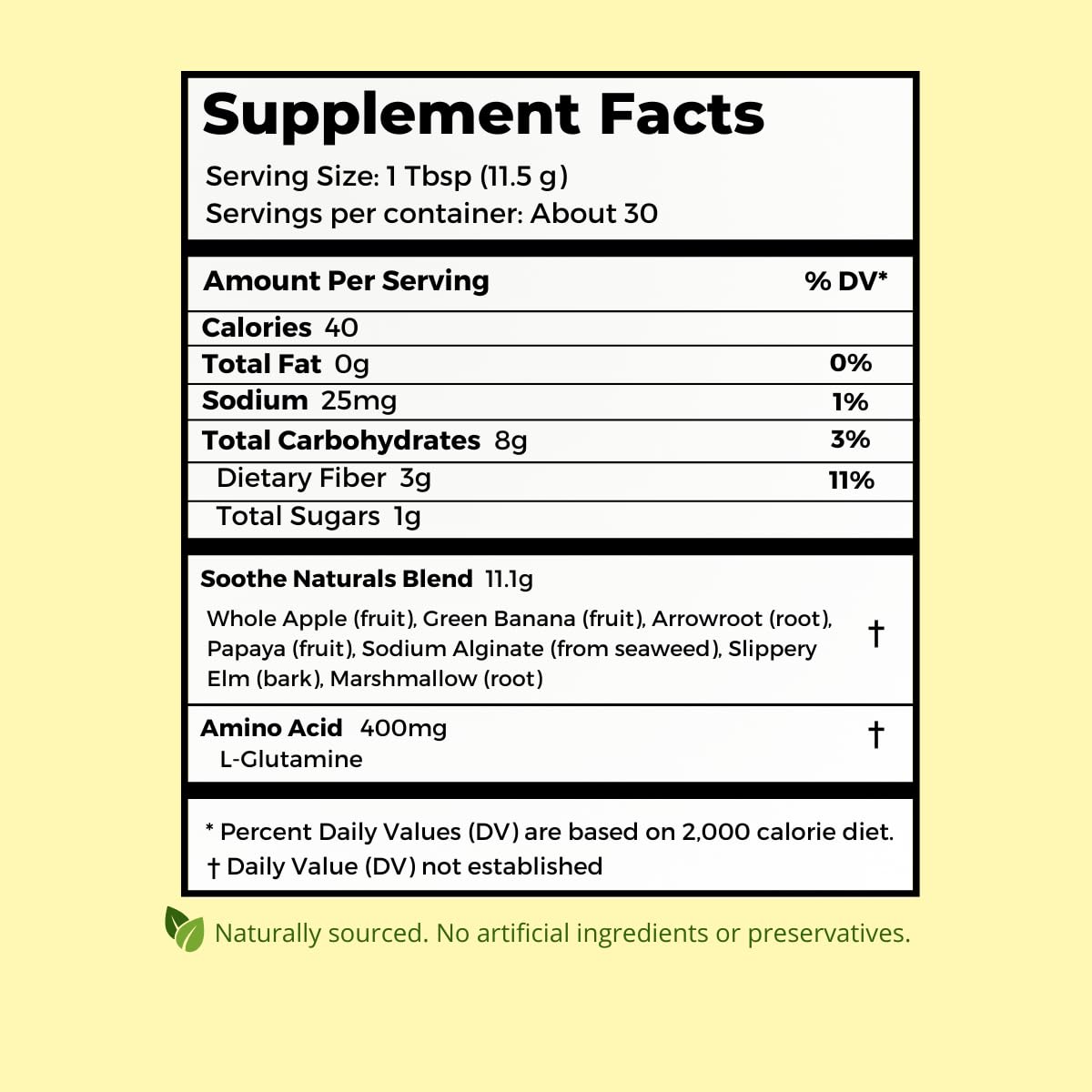 Stomach Soothe Soothe Naturals Acid Reflux Powder - L Glutamine for Gut Health, Acid Reflux Medicine, Leaky Gut Repair, Gut Lining Repair, Alginate for Acid Reflux (30 Servings) Stomach Soothe buy supplements Au