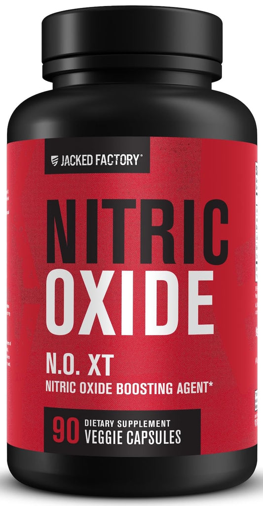 Jacked Factory N.O. XT Nitric Oxide Supplements for Men w/Nitrosigine L Arginine L Citrulline Supplement for Muscle Pumps & Vascularity - Pre Workout Nitric Oxide Booster & Muscle Builder - 90 Caps Jacked FactoryBuy Supplements Australia