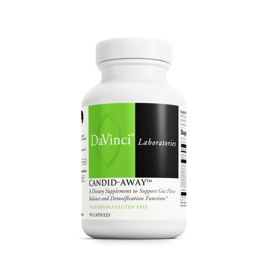 DAVINCI Labs Candid-Away - Digestive Gut Health Support, Immune System Support with Digestive Enzymes, Calcium, Magnesium & More* - 90 Vegetarian Capsules (30 Servings) DAVINCIBuy Supplements Australia