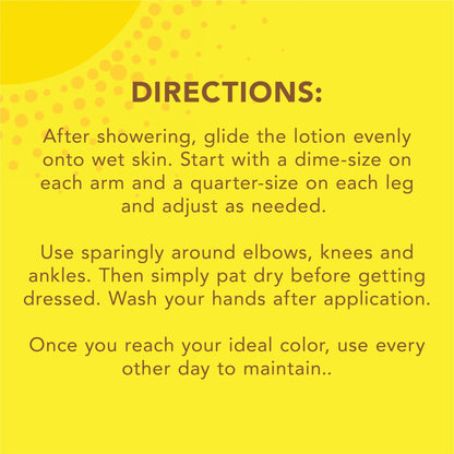 Jergens Natural Glow In Shower Lotion, Self Tanner for Medium to Deep Skin Tone, Sunless Tanning Wet Skin Lotion for Gradual