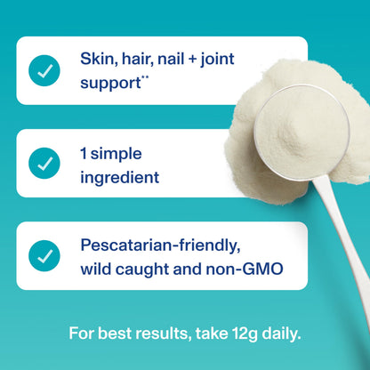 Vital Proteins Marine Collagen Peptides Powder Supplement for Skin Hair Nail Joint - Hydrolyzed Collagen - 12g per Serving - 7.8 oz Canister Vital Proteins buy supplements Au