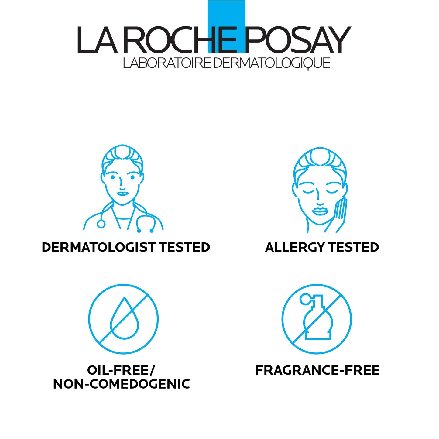 La Roche-Posay Toleriane Dermallergo Eye Cream Soothing Repair Moisturizer, Soothes and Comforts Sensitive Skin